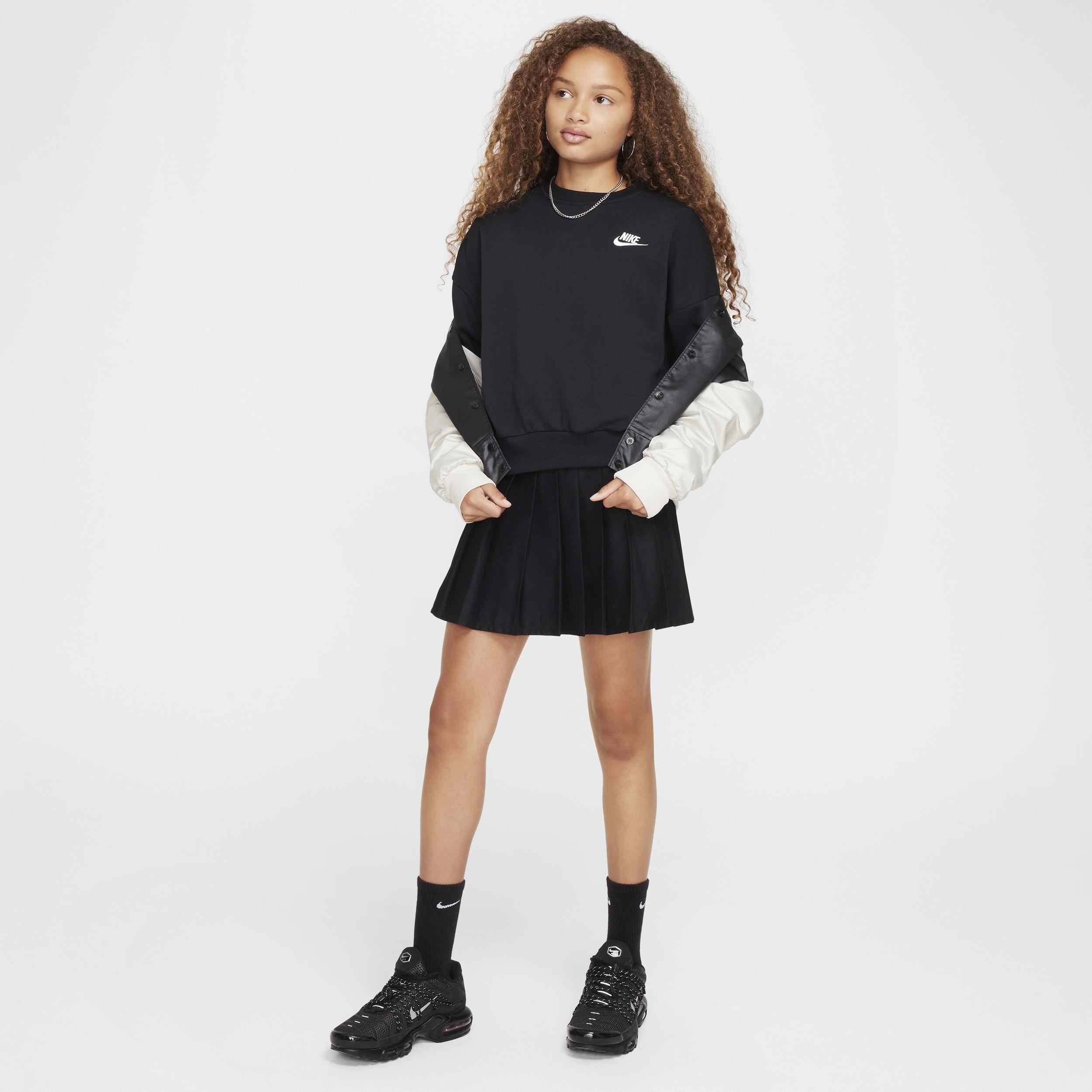 Girls 7-16 Nike Sportswear Club Fleece Crewneck Sweatshirt, Girls Product Image