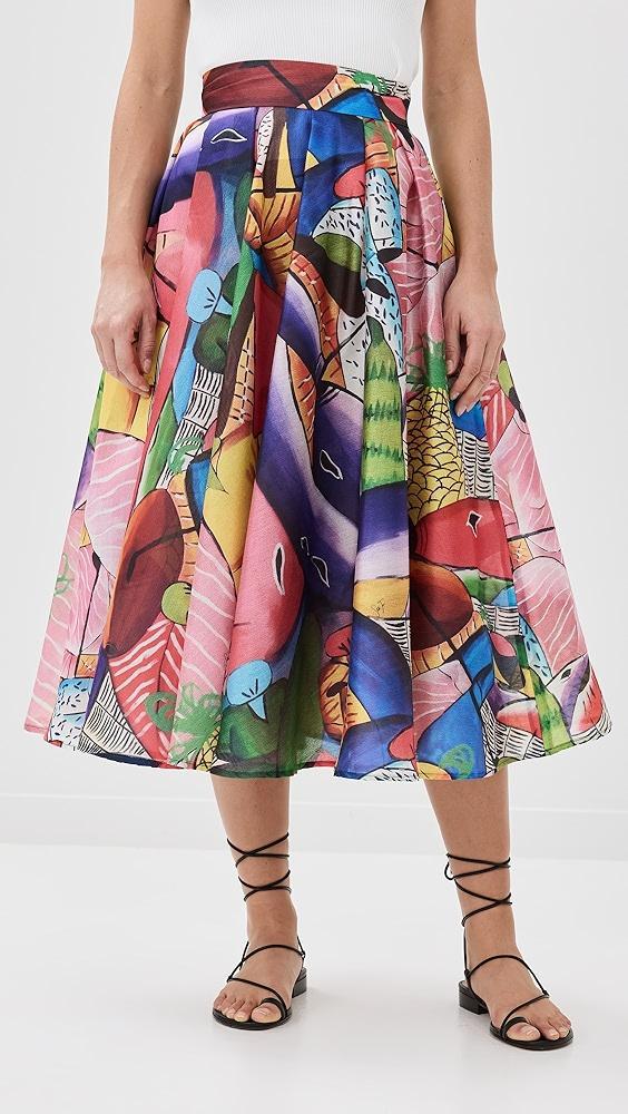 Stella Jean Shantung Skirt | Shopbop Product Image