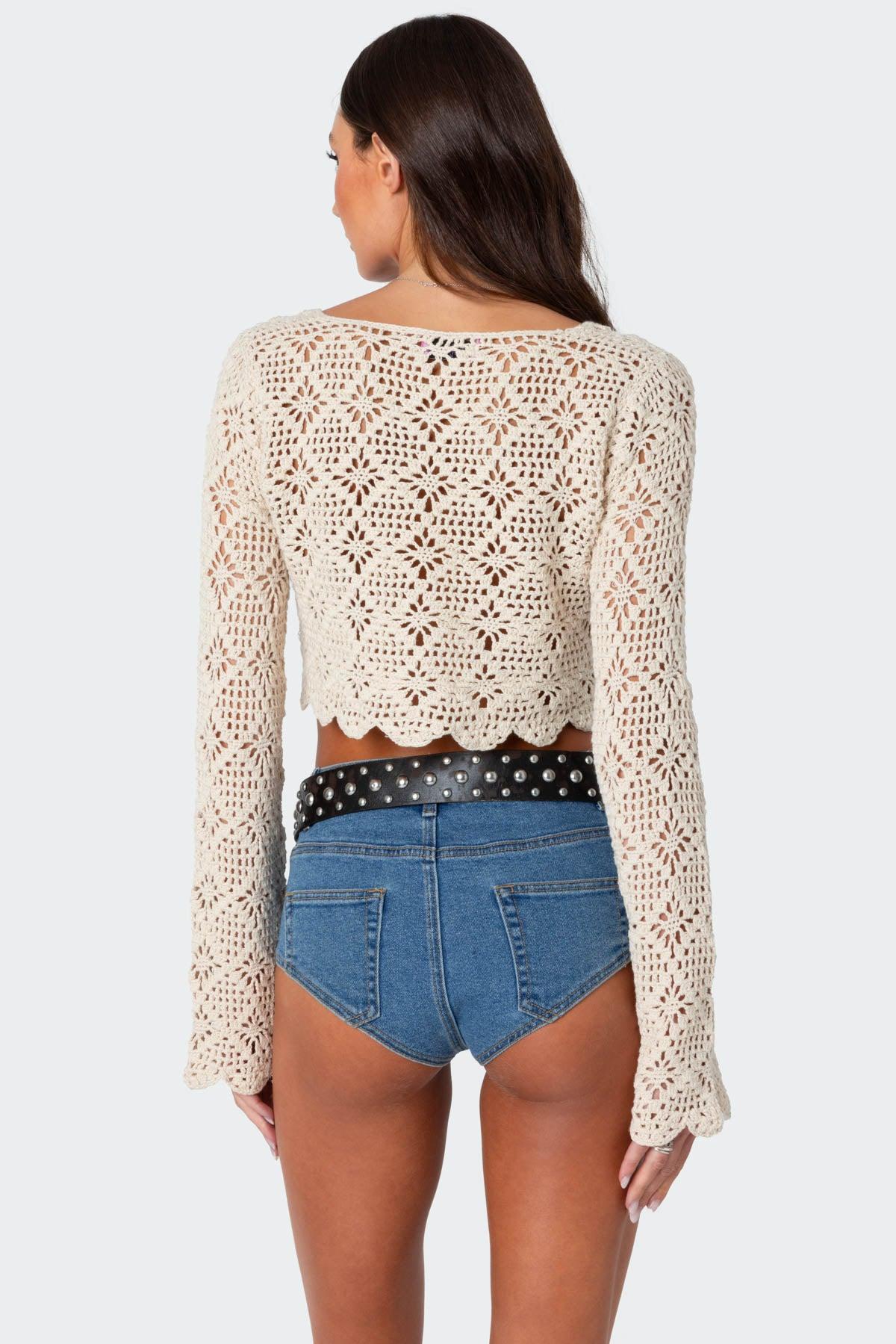 Tessie Crochet Top Product Image