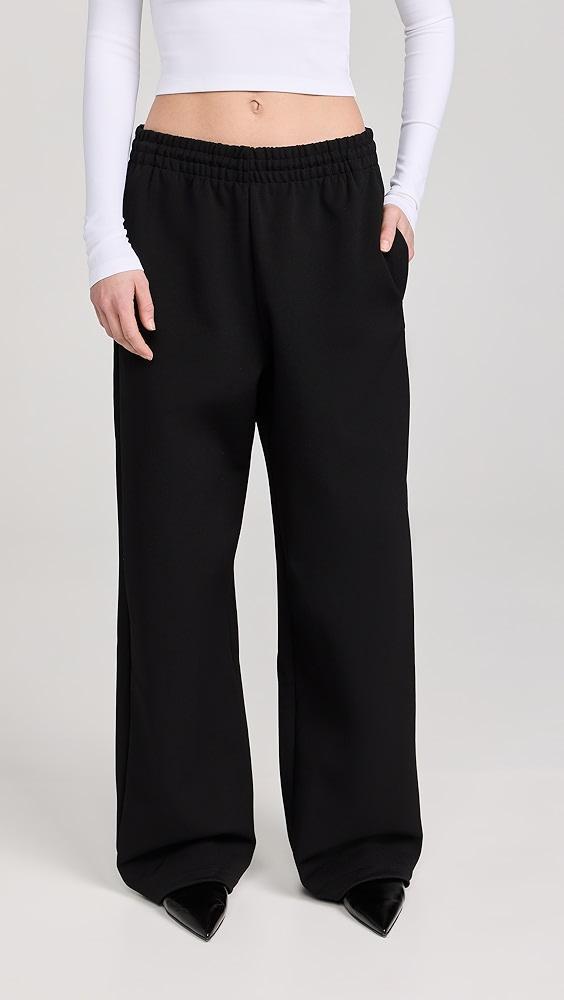 WARDROBE.NYC Semi Matte Track Pant | Shopbop Product Image