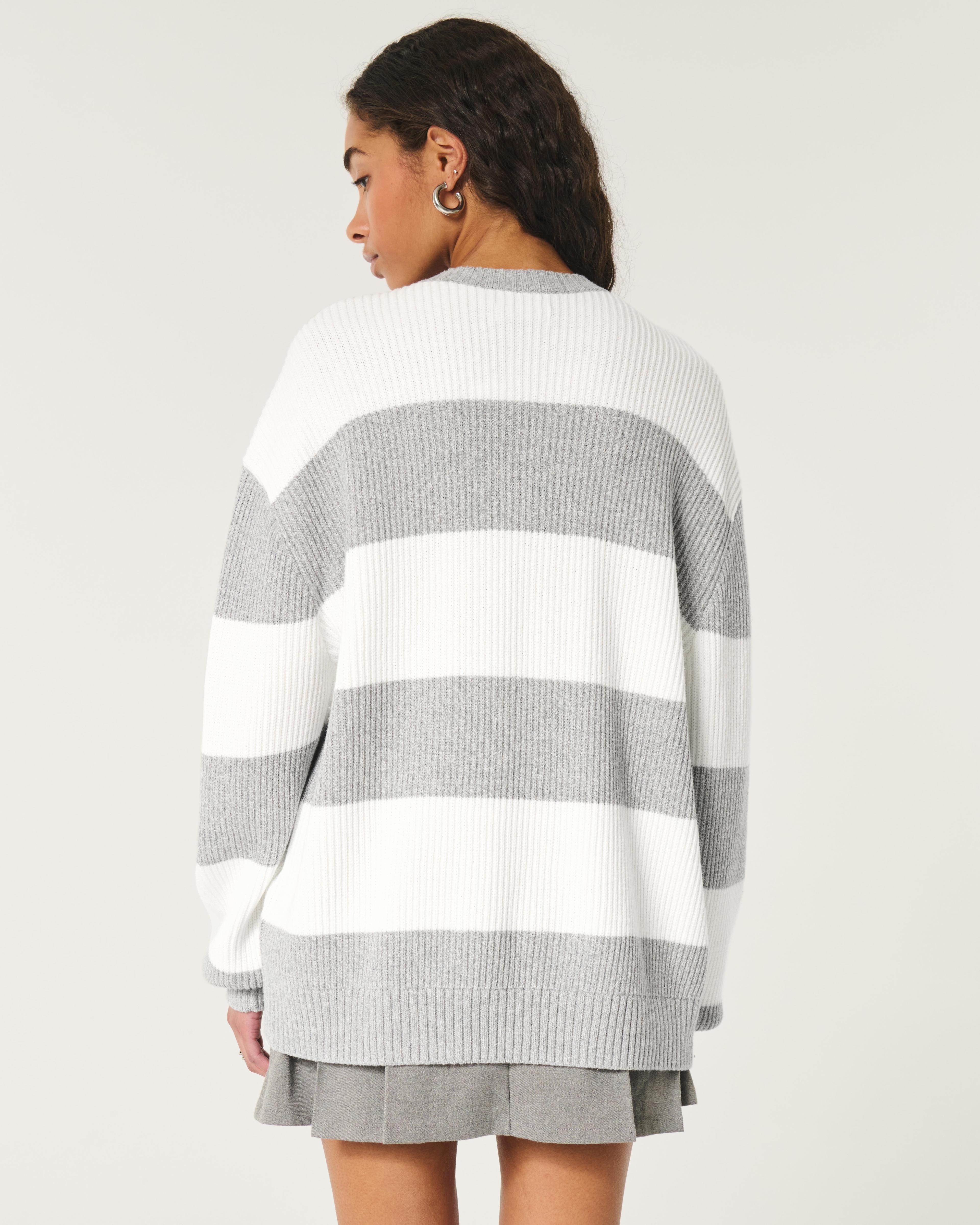 Oversized Crew Sweater Product Image