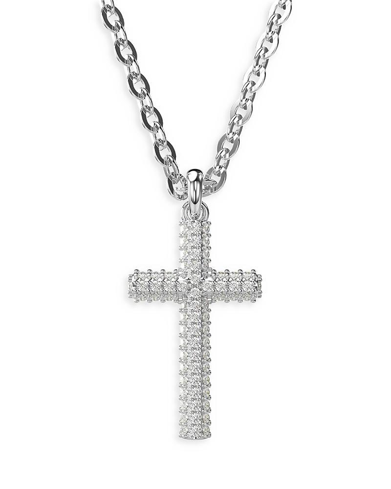 Swarovski Insigne Crystal Cross Pendant Necklace, 14.96-17.72 Product Image