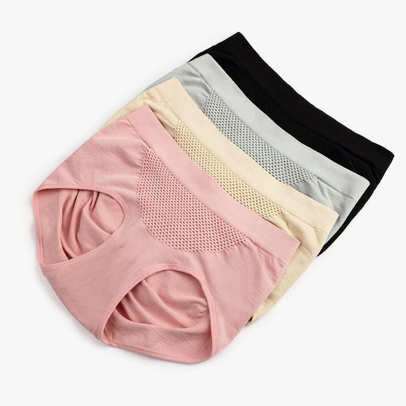 Mid Rise Plain Panty Product Image