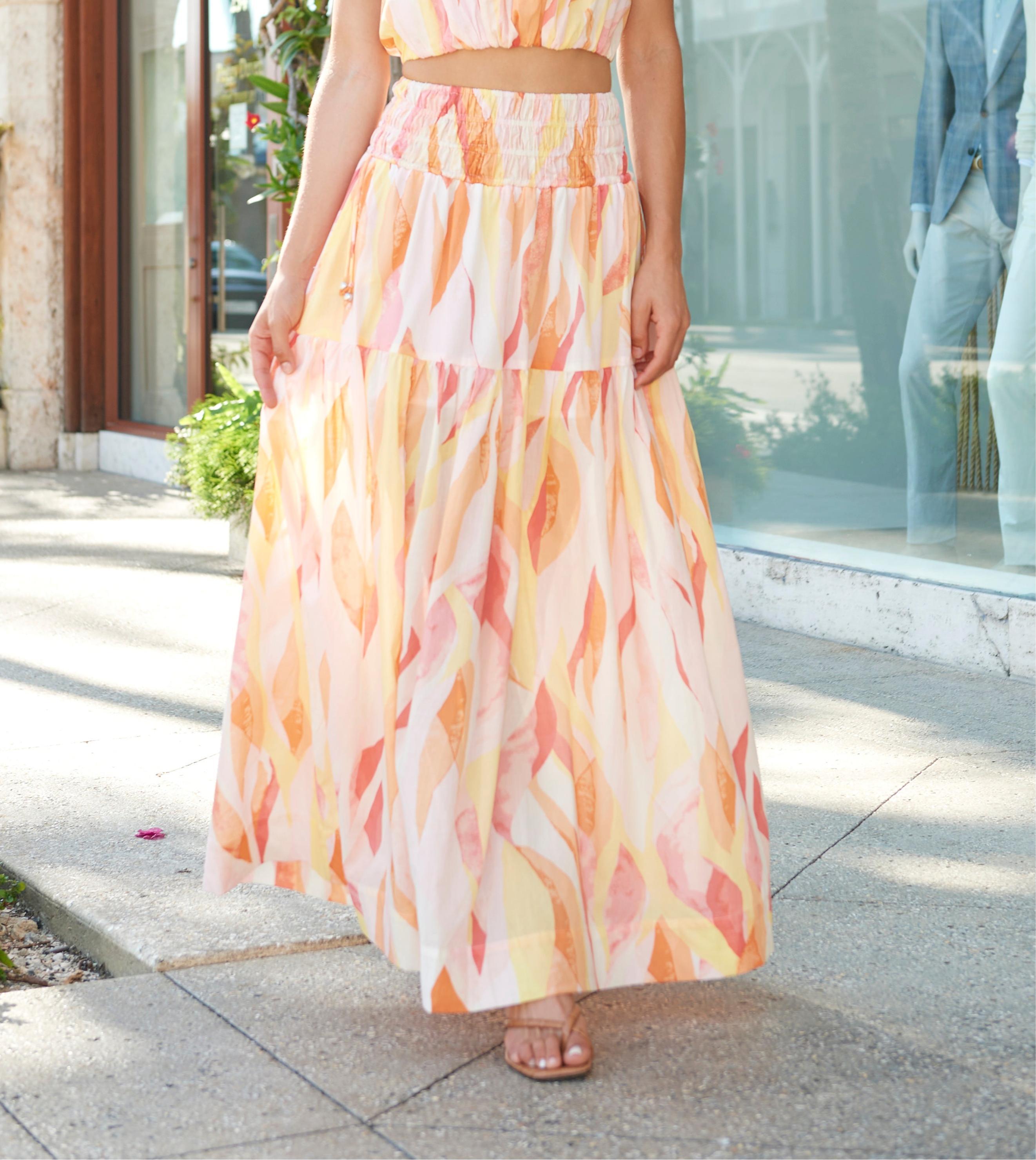 Amalfi Midi Skirt Product Image