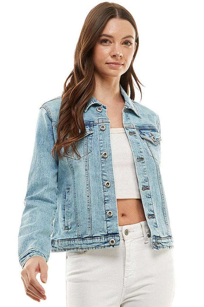 Ladies Casual Denim Jacket product image