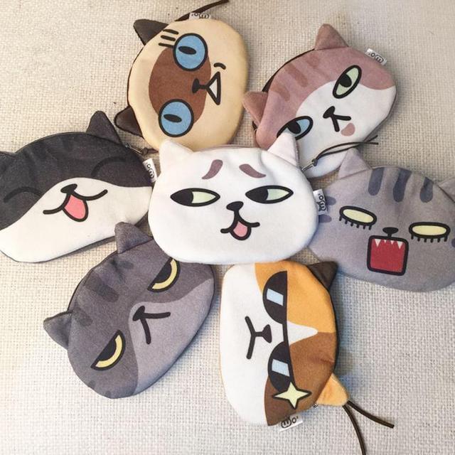 Cat Print Coin Purse Product Image