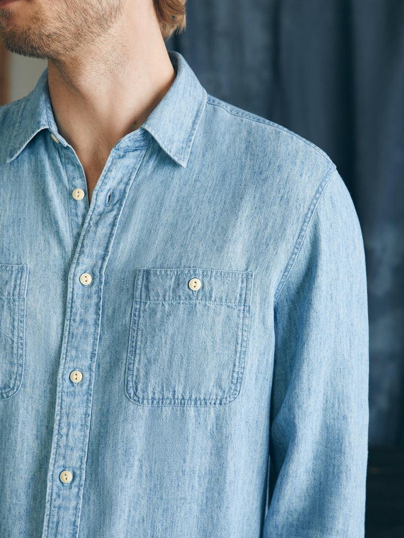 Tried & True Chambray Workshirt - Vintage Indigo Product Image