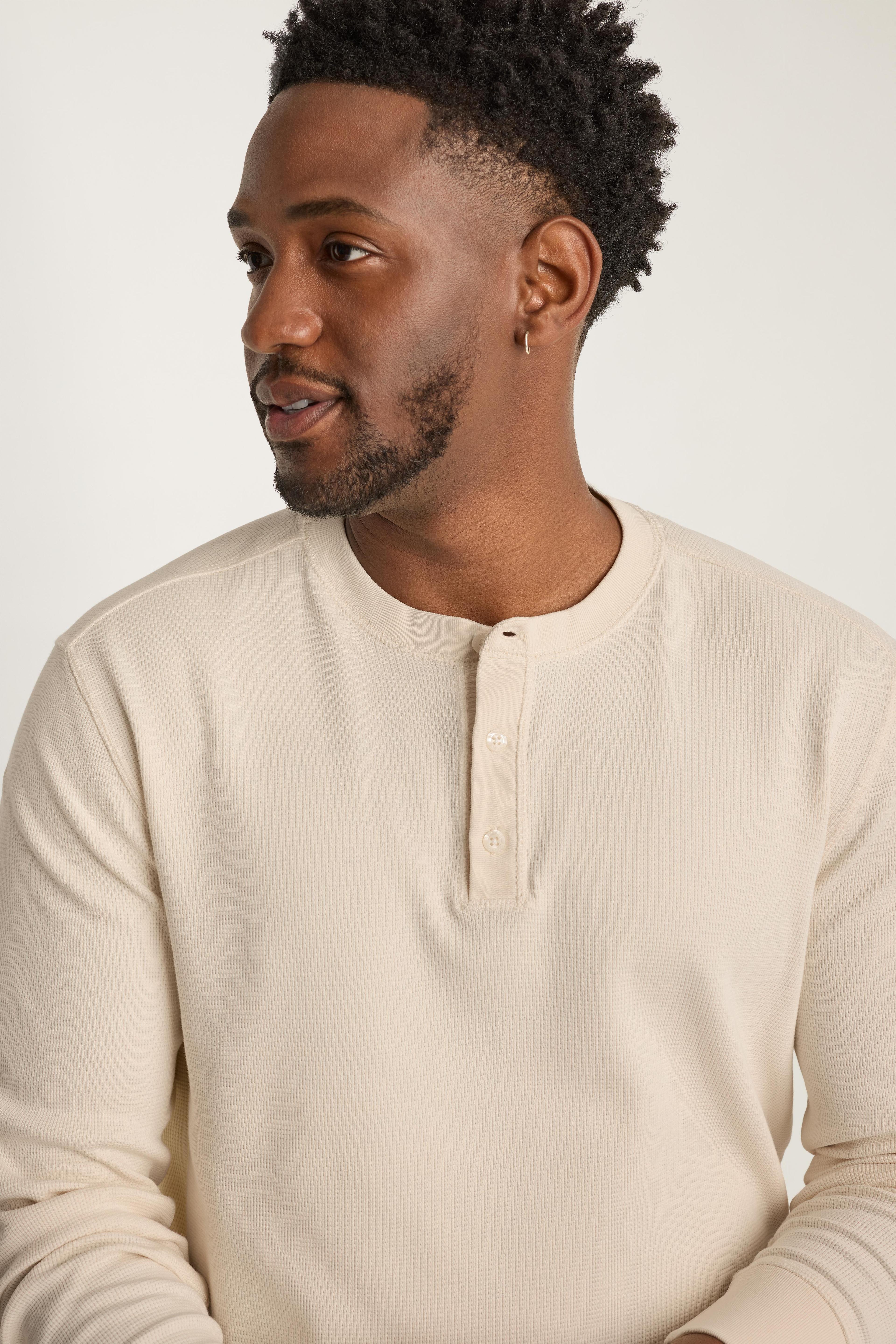 Waffle Henley Product Image