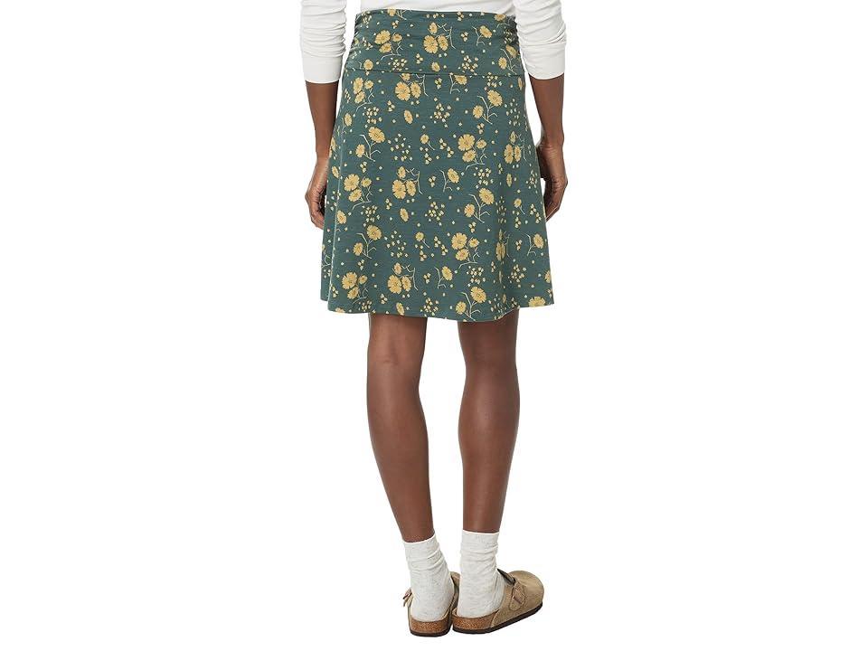 Toad&Co Chaka Skirt (Mantis Cluster Print) Women's Skirt Product Image