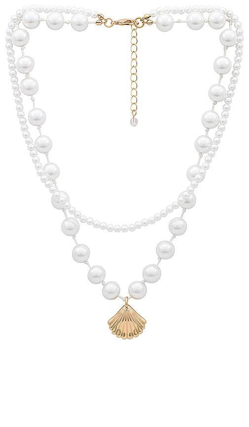 Lovers and Friends Marni Necklace in White Multi Product Image