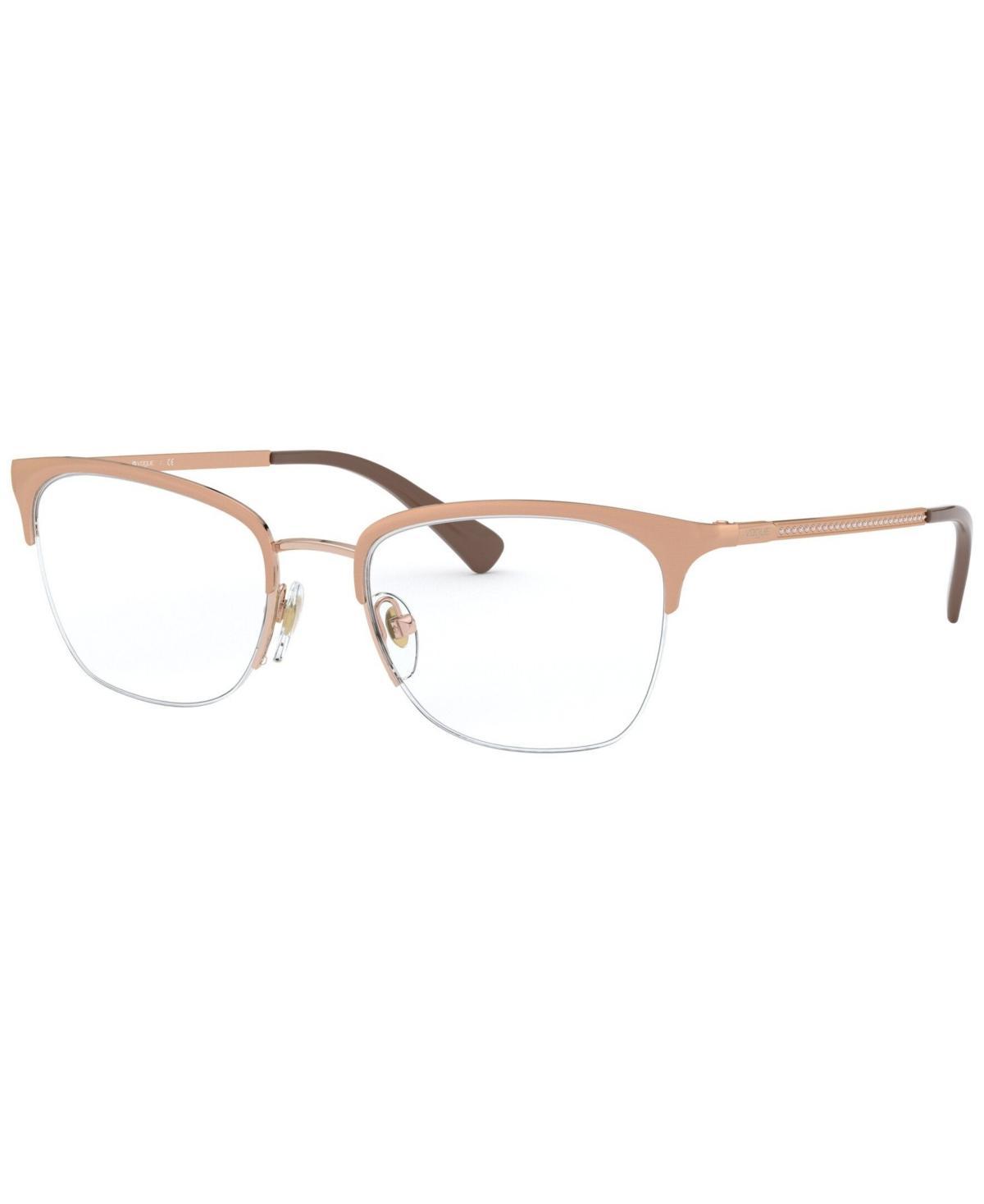 Vogue Eyewear VO4144B Womens Pillow Eyeglasses - Rose Gold Product Image