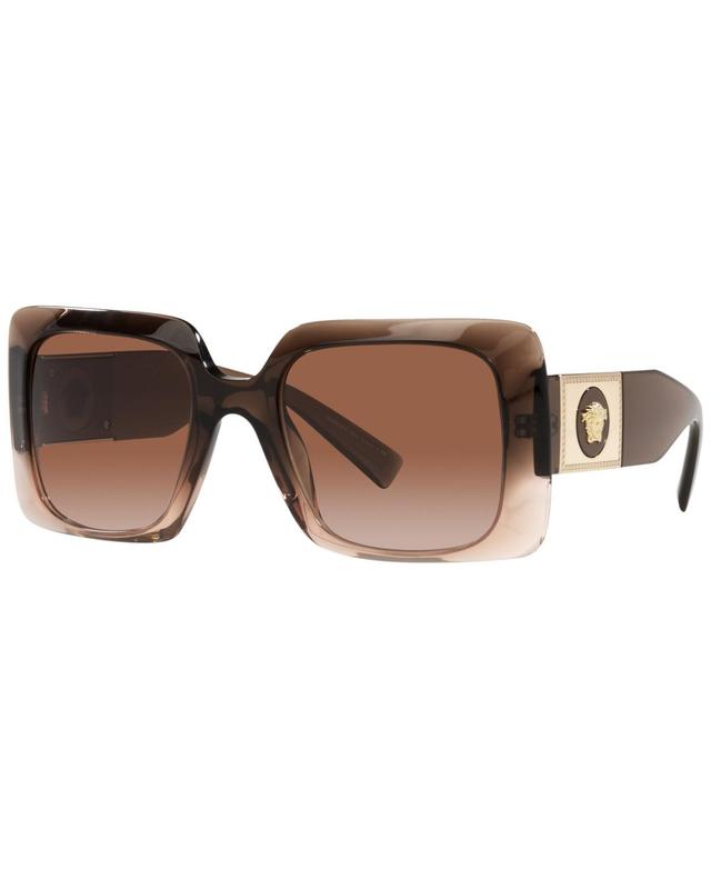 Womens 54MM Rectangular Sunglasses Product Image