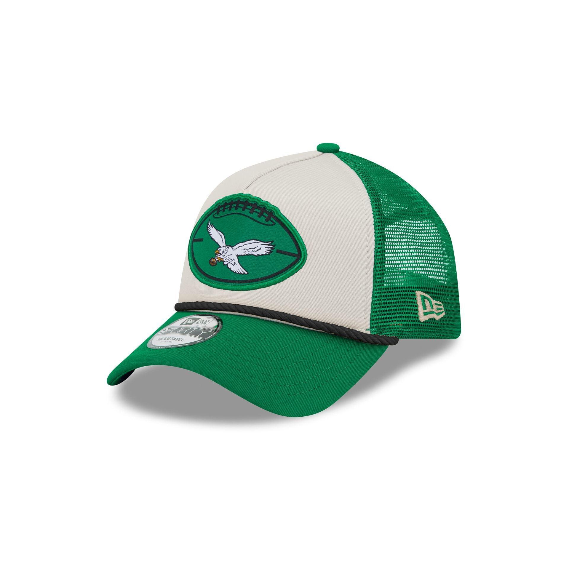 Philadelphia Eagles 2024 Historic Sideline 9FORTY A-Frame Snapback Hat Male Product Image