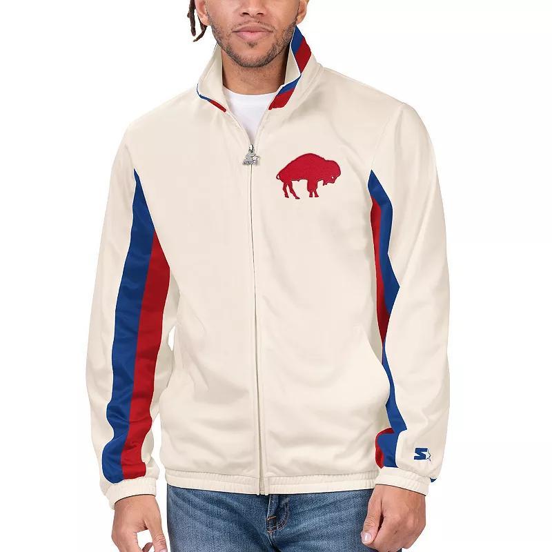 Mens Starter Buffalo Bills Vintage Rebound Full-Zip Track Jacket Product Image