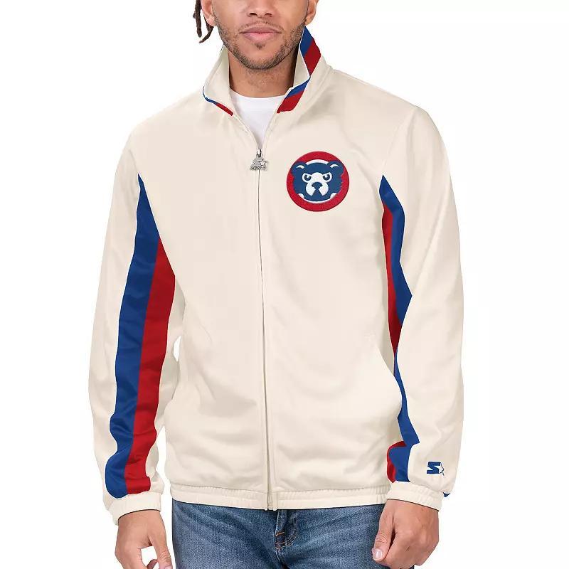 Mens Starter Cream St. Louis Cardinals Rebound Cooperstown Collection Full-Zip Track Jacket Product Image