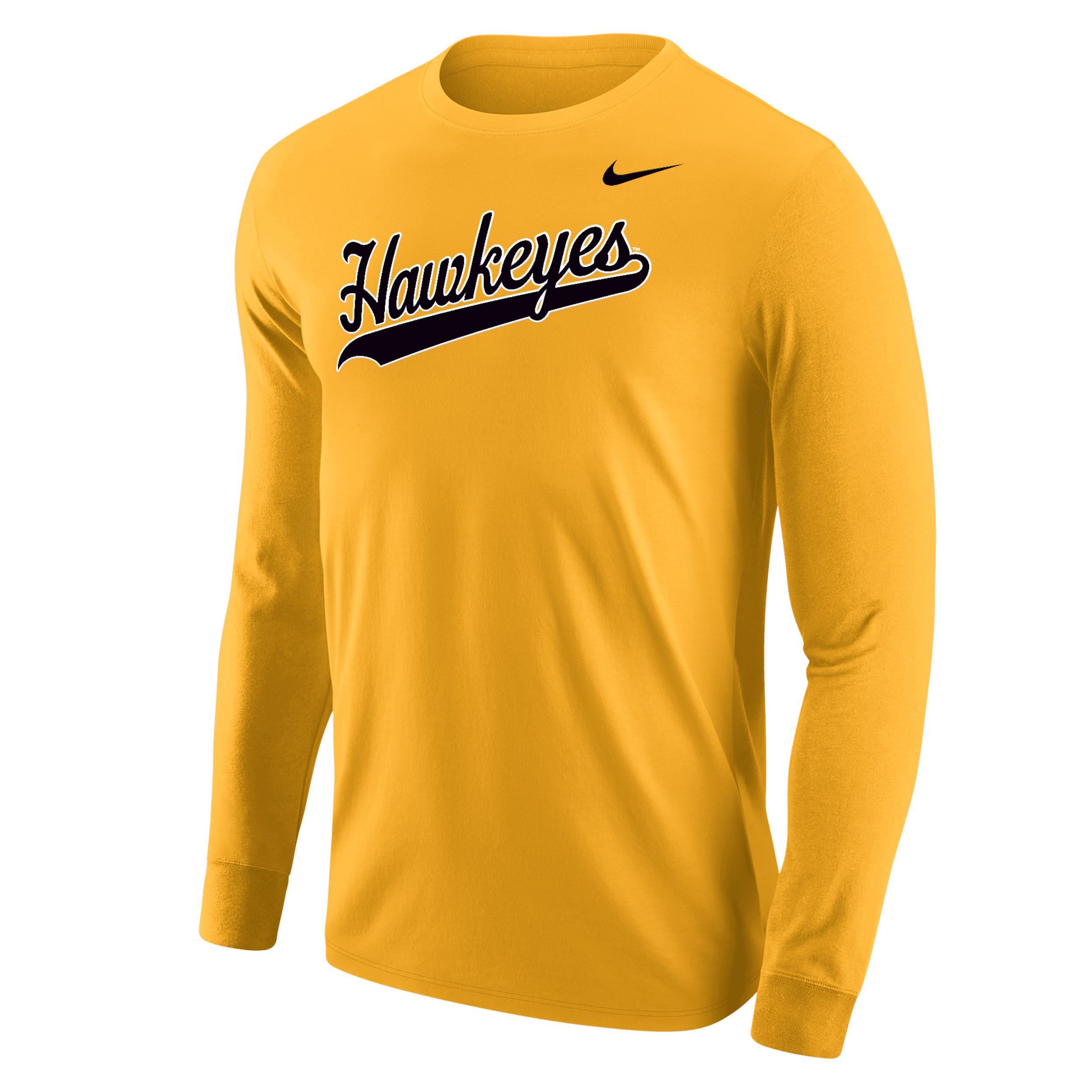 Iowa Nike Men's College Long-Sleeve T-Shirt Product Image