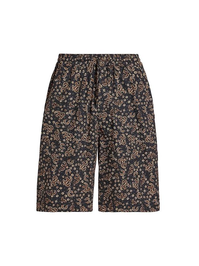 Mens Layan Floral Drawstring Shorts Product Image