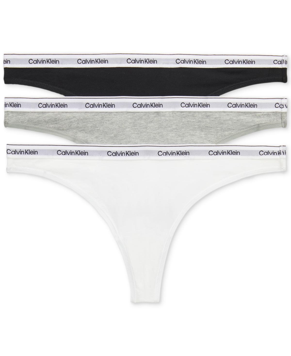 Calvin Klein 3-Pack Cotton Thongs Product Image