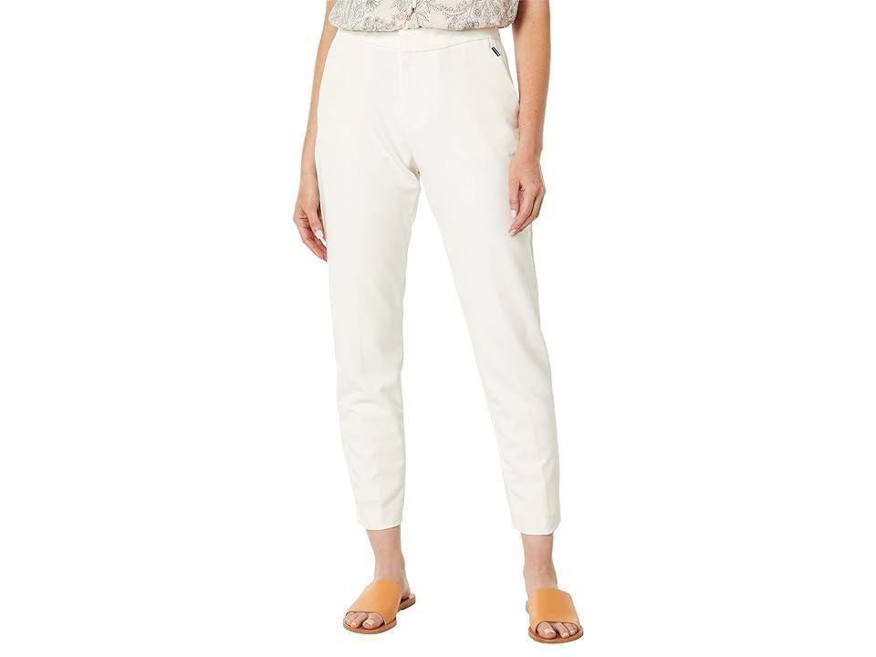 Tommy Hilfiger Sloane Elastic Waistback Ankle Trousers (Ivory) Women's Casual Pants product image