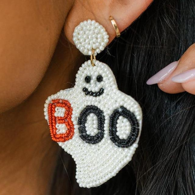 Boo Ghosts Earrings FINAL SALE Product Image