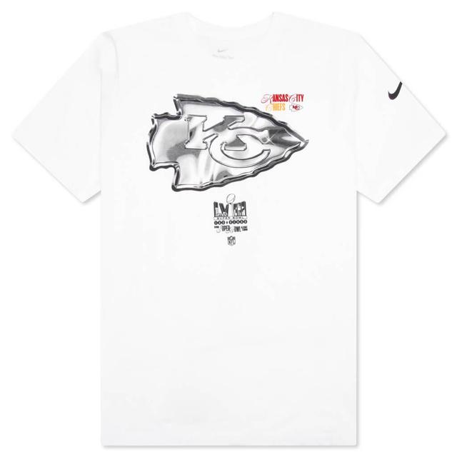 Kansas City Chiefs Super Bowl LVIII Tee - White Male Product Image