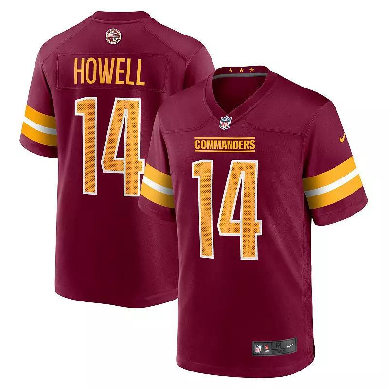 Mens Nike Sam Howell Burgundy Washington Commanders 2022 NFL Draft Pick Player Game Jersey Product Image