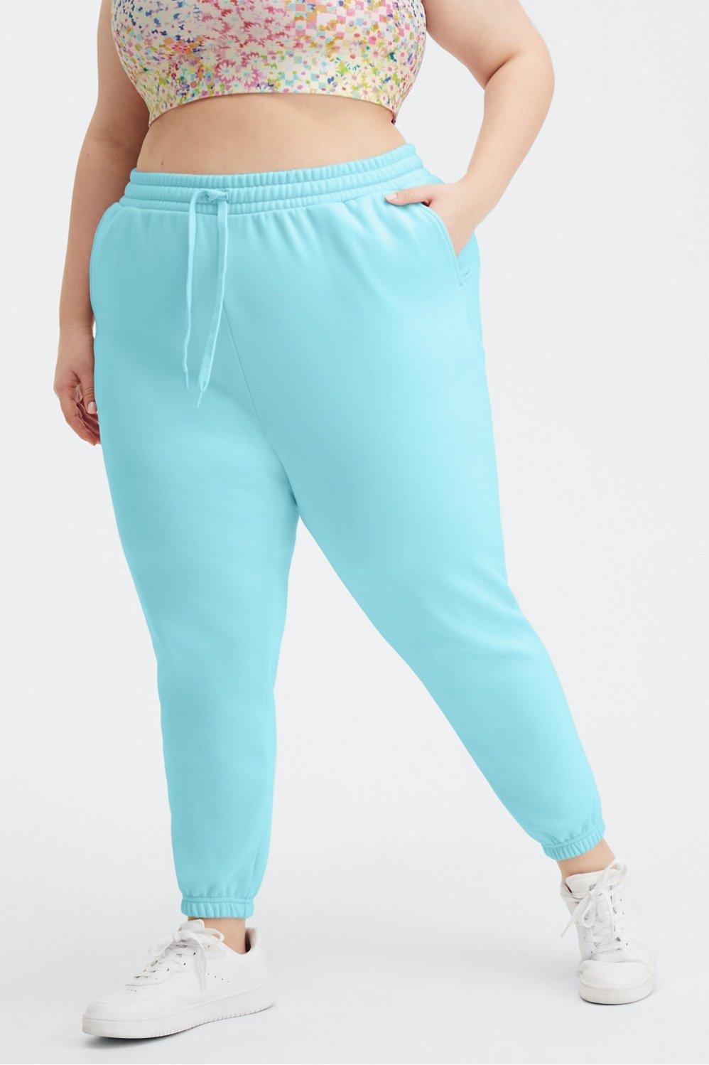 Fabletics Eco Go-To Sweatpant Womens blue Size XL Product Image