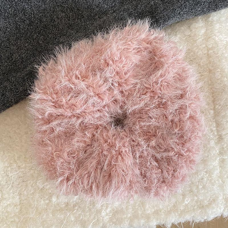 Plain Fluffy Scrunchie Product Image