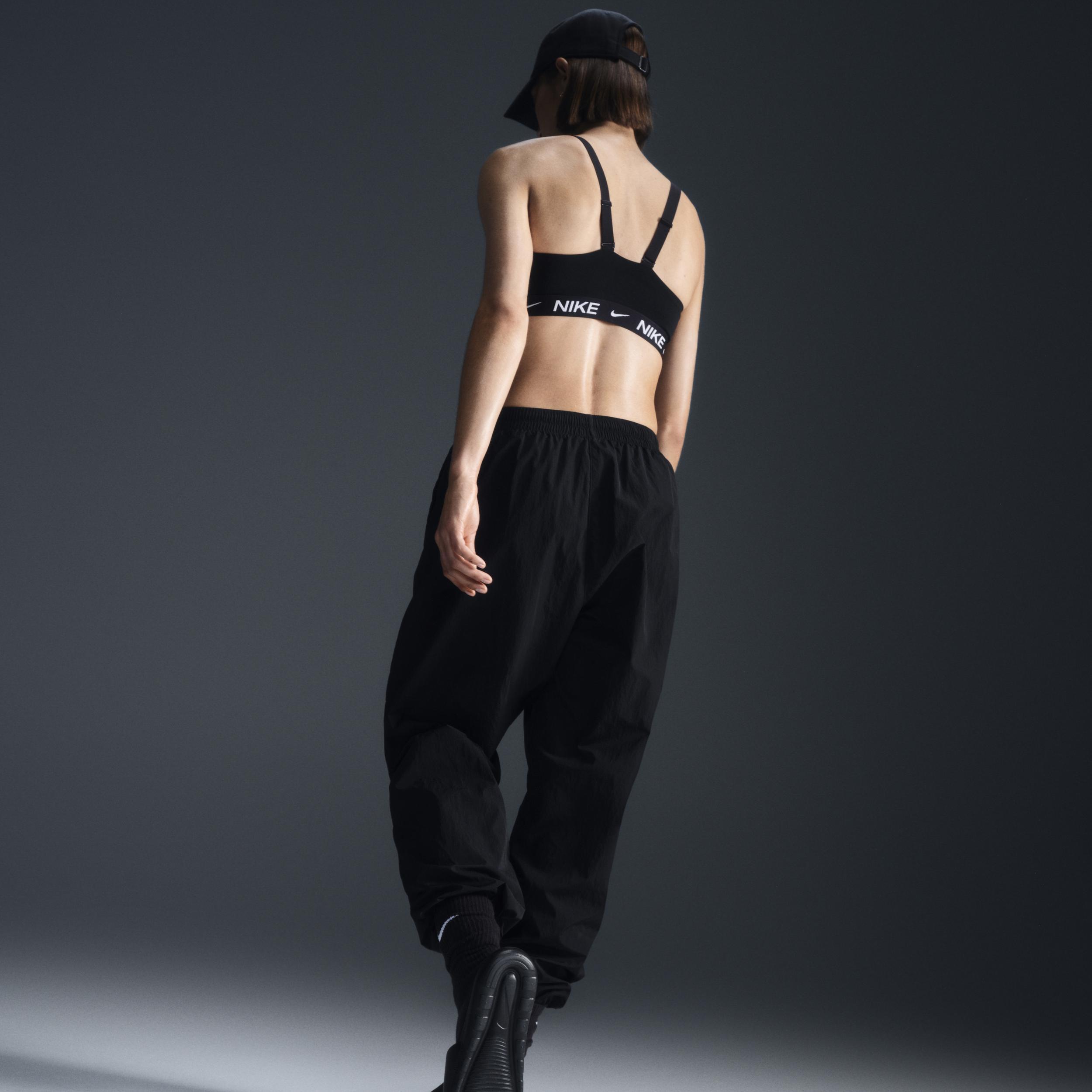 Women's Nike Sportswear Essential Mid-Rise Oversized Woven Jogger Pants Product Image