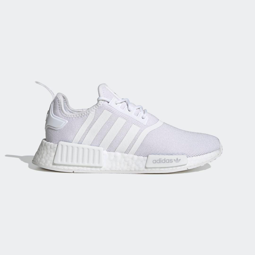 adidas Originals NMD R1 Primeblue (Footwear /Footwear /Silver Metallic) Women's Shoes Product Image