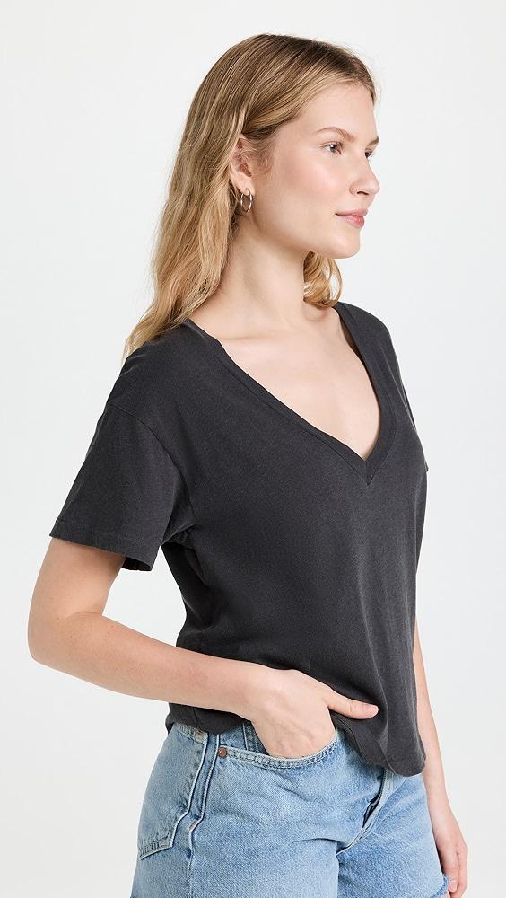 THE GREAT. The V Neck Tee | Shopbop Product Image