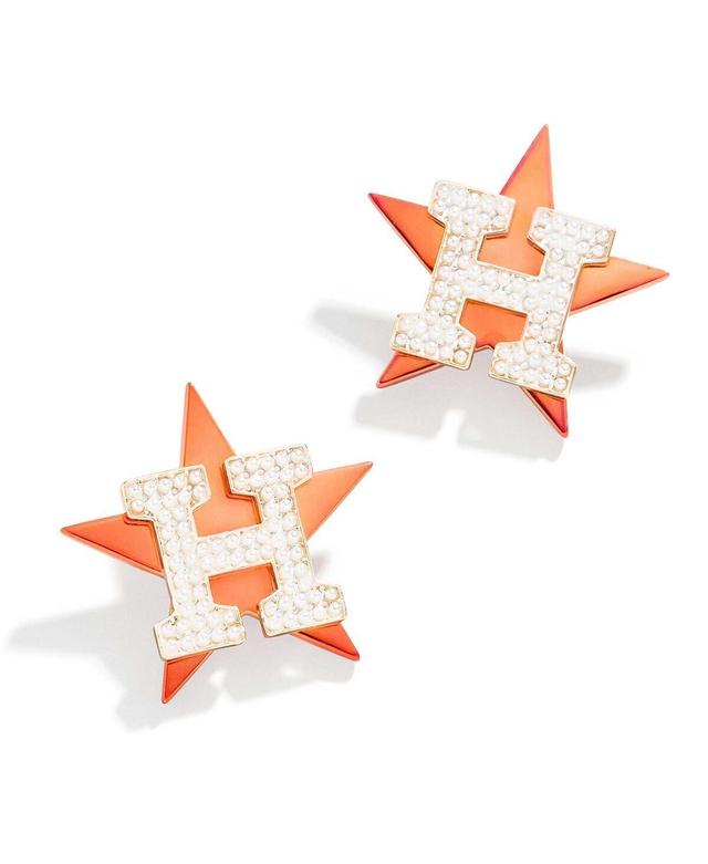 Womens Baublebar Houston Astros Statement Stud Earrings Product Image