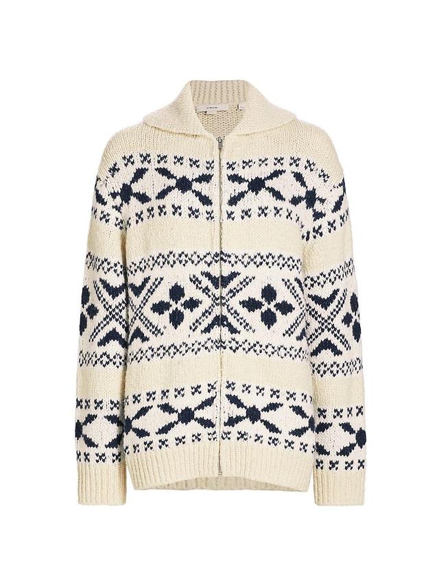 Womens Nordic Fair Isle-Inspired Sweater Product Image