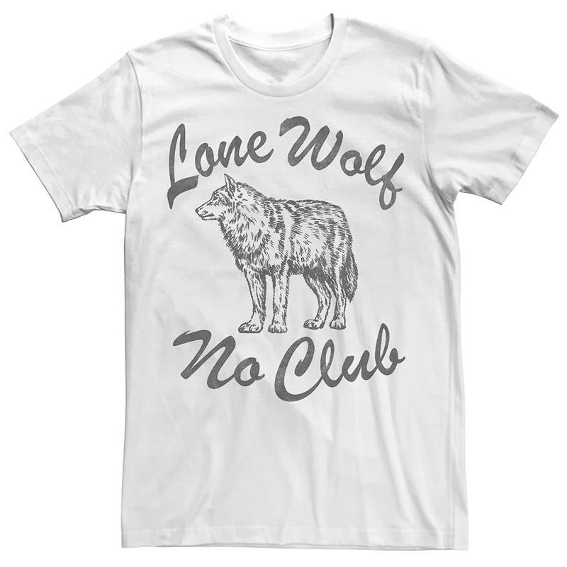 Big & Tall Lone Wolf Short Sleeve Logo Tee, Mens Product Image