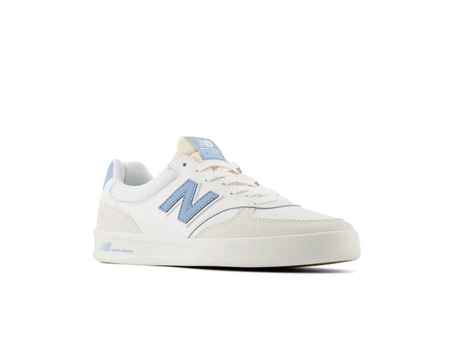 New Balance Classics 300 Court (Sea Salt/Chrome Blue) Men's Shoes Product Image