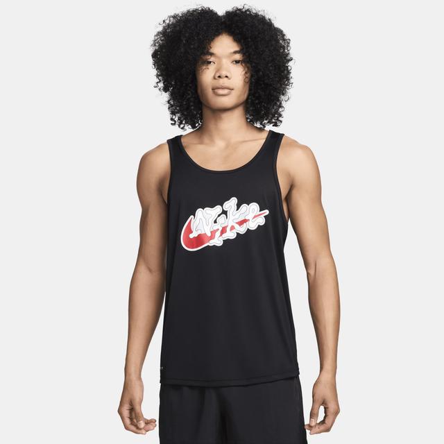 Nike Men's Swim Scribble Tank Top Product Image