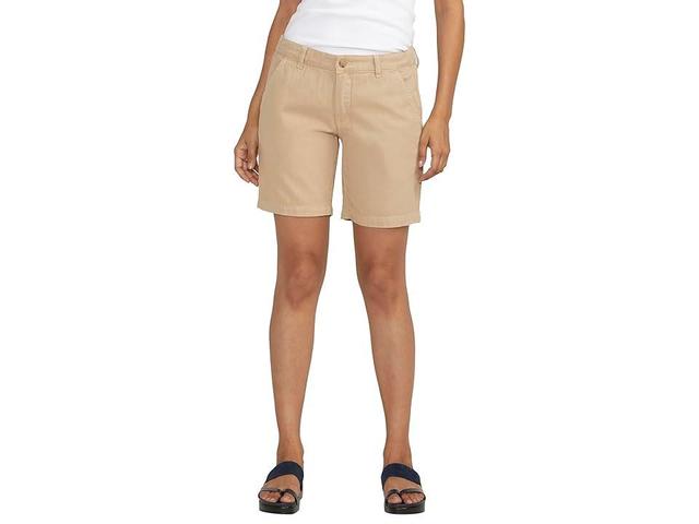 Jag Jeans Tailored Shorts in Humus (Humus) Women's Shorts Product Image