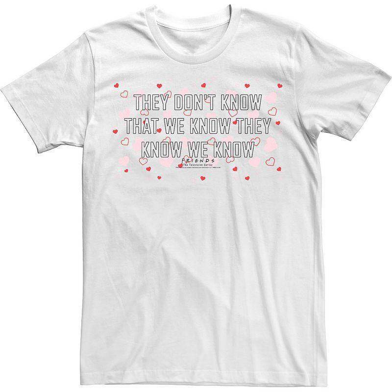 Mens Friends Valentines Day They Dont Know That We Know Tee Product Image