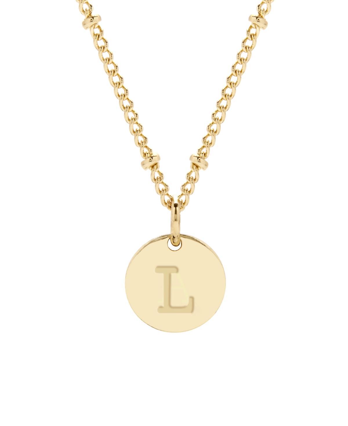 brook & york Madeline 14K Gold Plated Initial Pendant Product Image