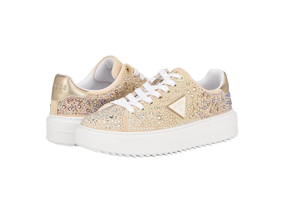 GUESS Denesa (Gold Gliter Multi) Women's Shoes Product Image