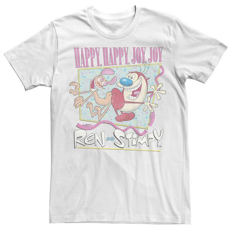 Mens Ren & Stimpy 90s Style Tee Product Image