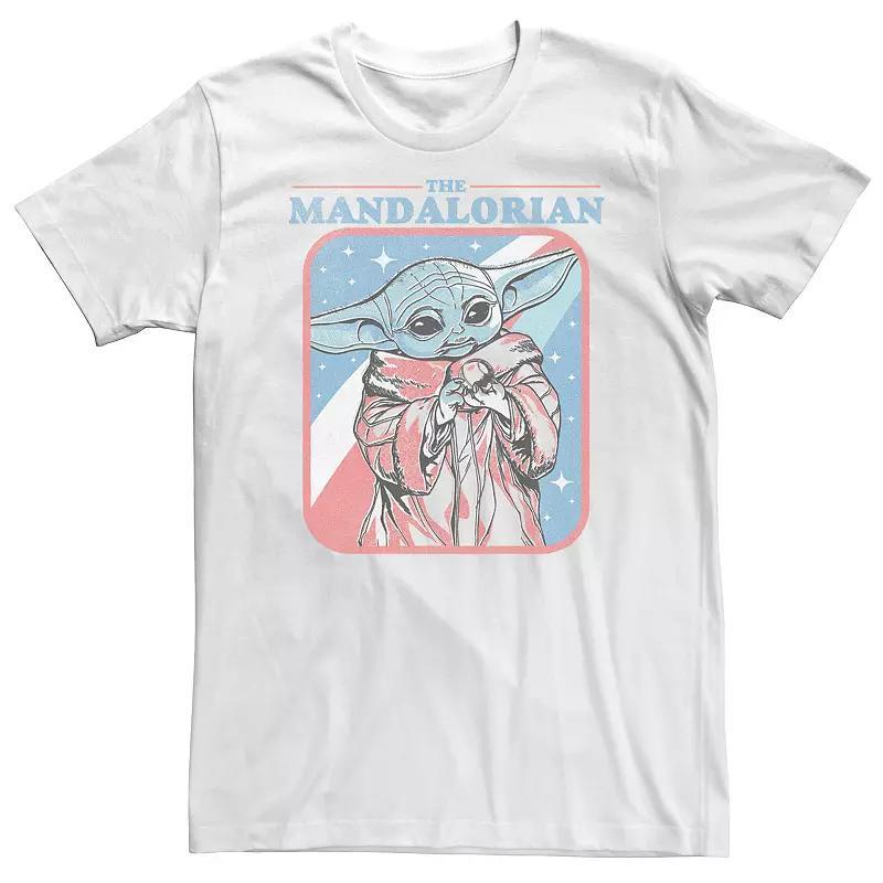 Big & Tall Star Wars: The Mandalorian Fourth Of July Grogu Americana Tee, Mens Product Image