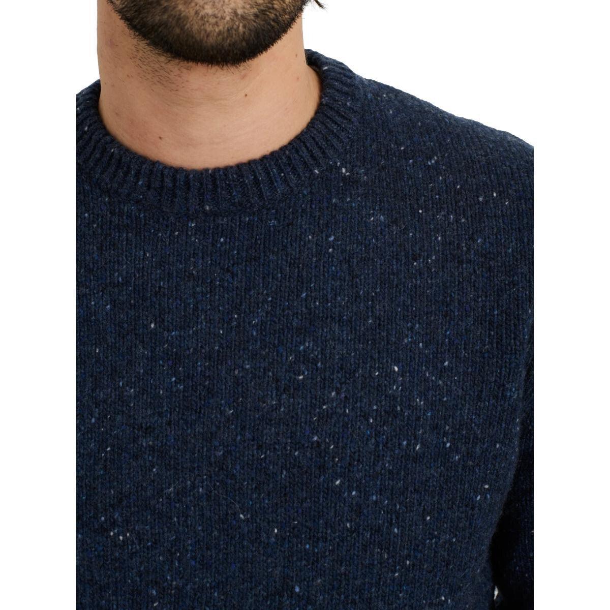 Donegal Crew Neck Sweater Navy Product Image