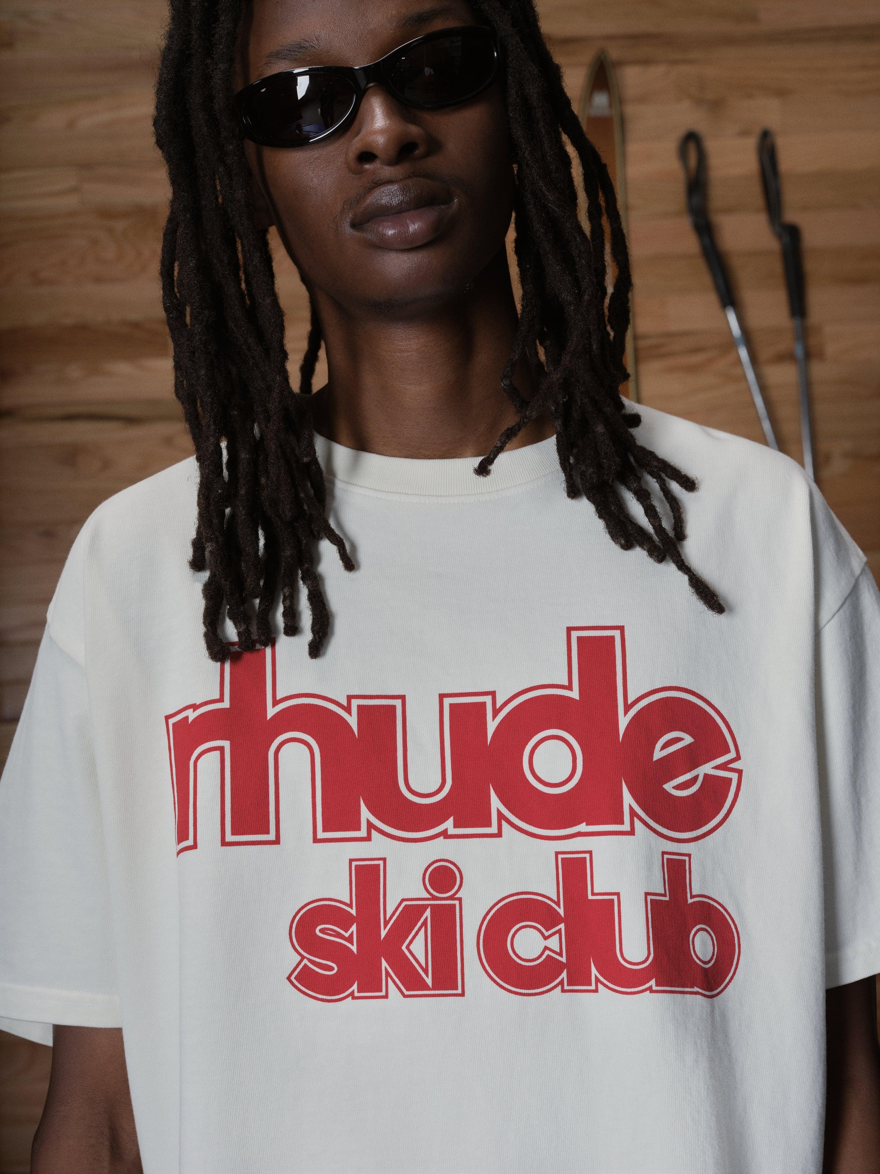 RHUDE SKI CLUB TEE Male Product Image