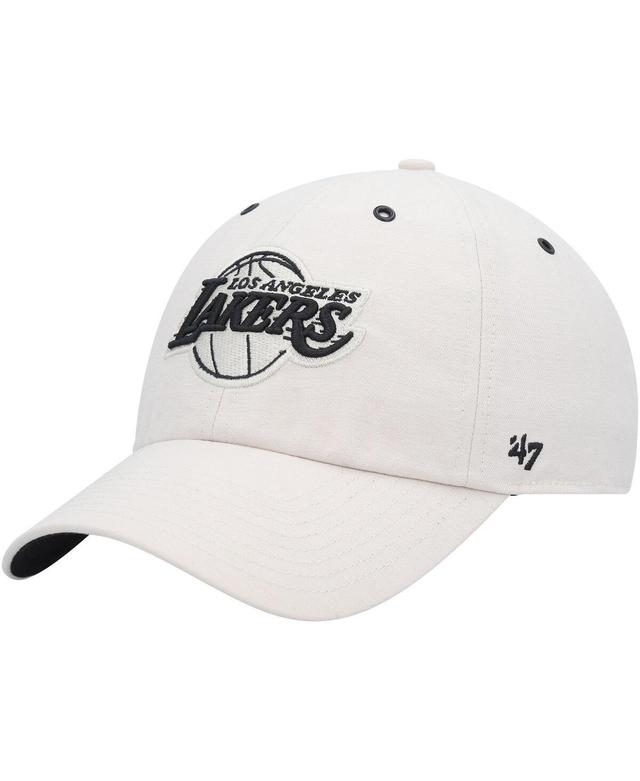 Mens 47 Cream Los Angeles Lakers Lunar Clean Up Adjustable Hat Product Image