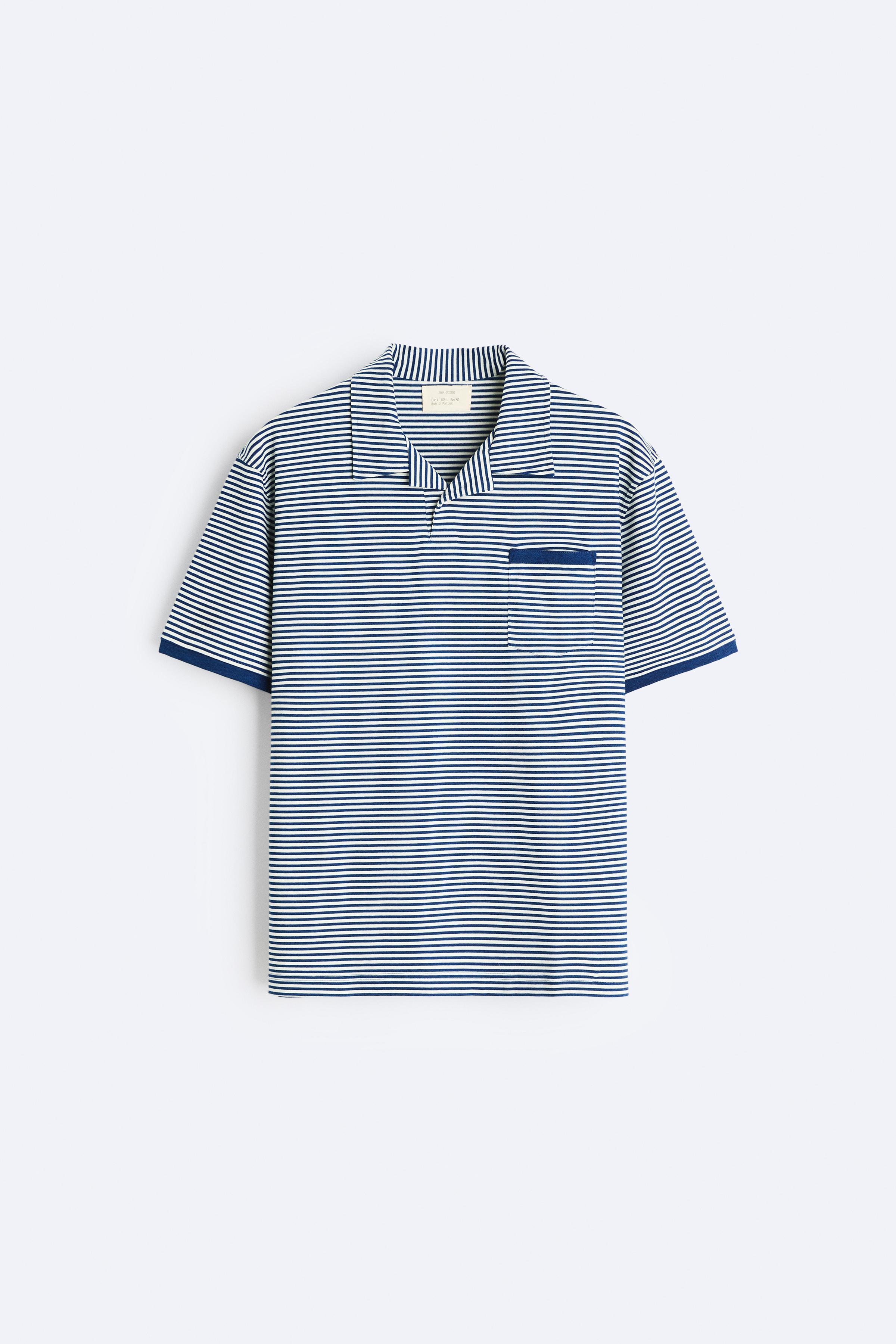 STRIPED JACQUARD POLO Product Image