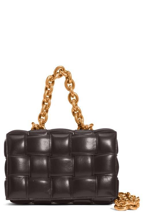 Womens The Chain Cassette Padded Leather Shoulder Bag Product Image