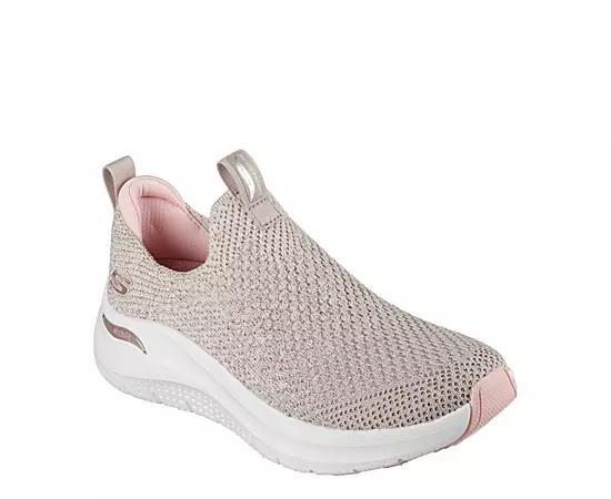 Skechers Womens Arch Fit 2.0 Casual Walking Sneakers from Finish Line - White Product Image