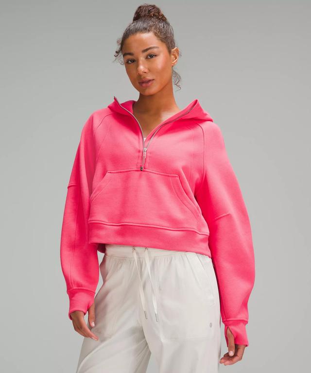 Scuba Oversized Half-Zip Hoodie Product Image