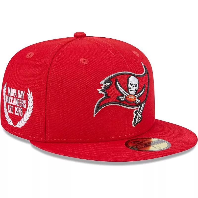 Mens New Era Tampa Bay Buccaneers Camo Undervisor 59FIFTY Fitted Hat Product Image